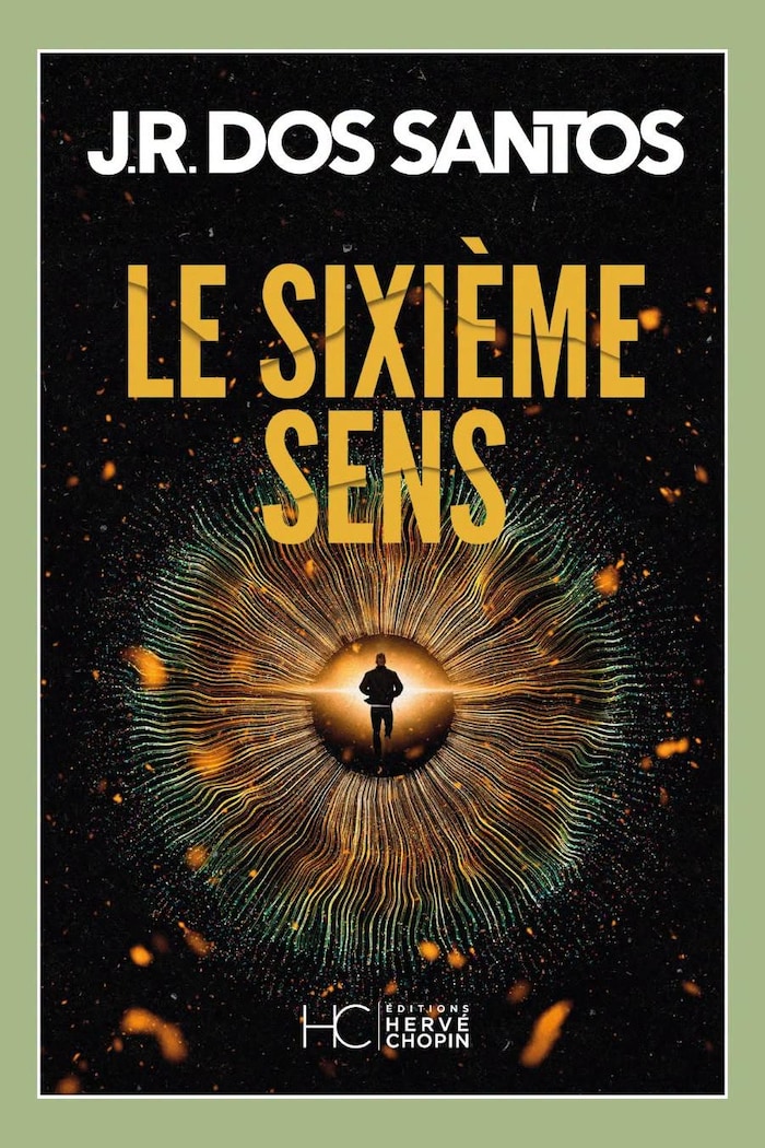 Couverture de livre montrant un homme dans un œil. 