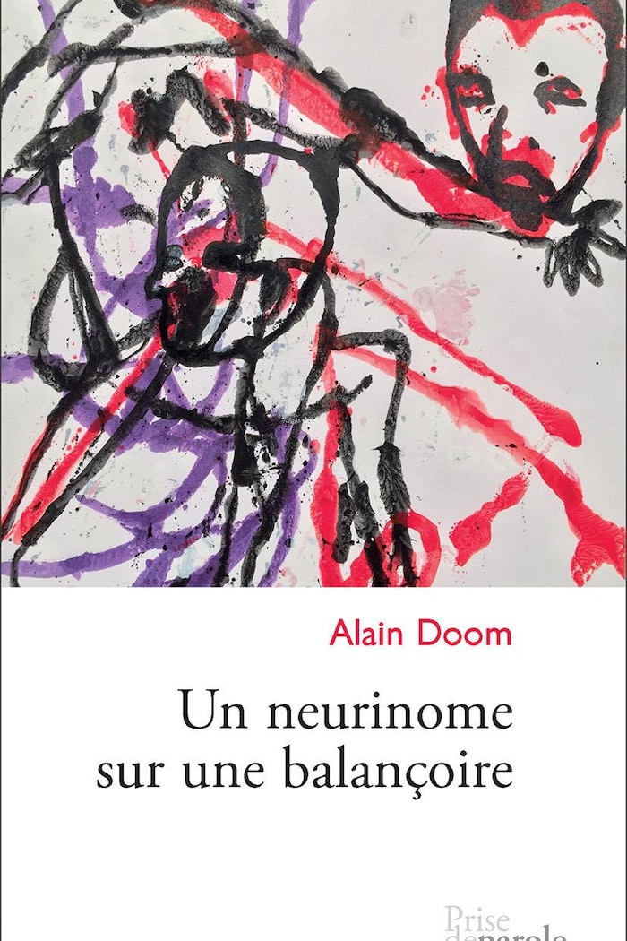 La couverture du livre, « Un neurinome sur une balançoire » d'Alain Doom.
