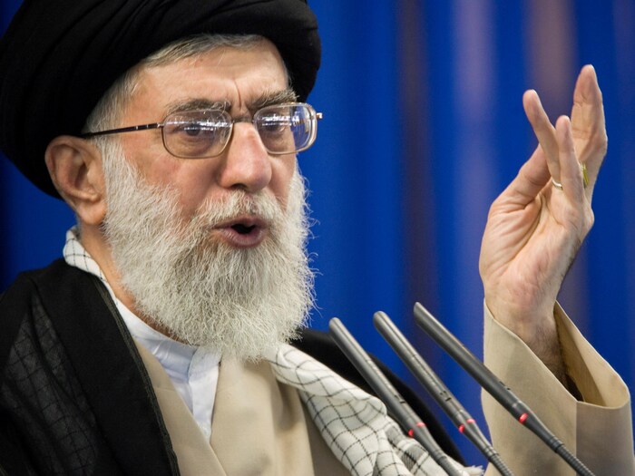 L'ayatollah Ali Khamenei.