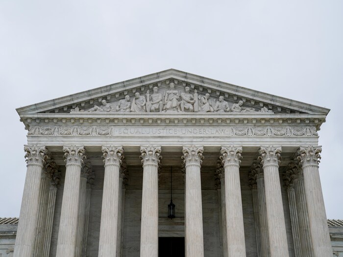 La Cour suprême des États-Unis à Washington