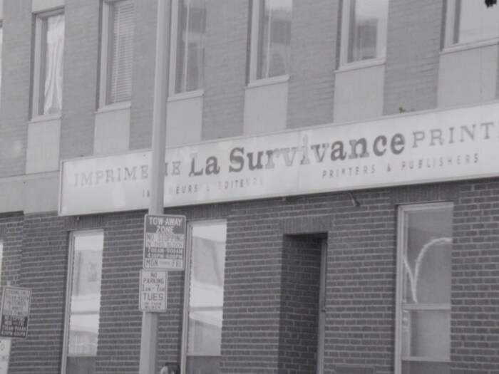 Une image d’archives de la façade de La Survivance.