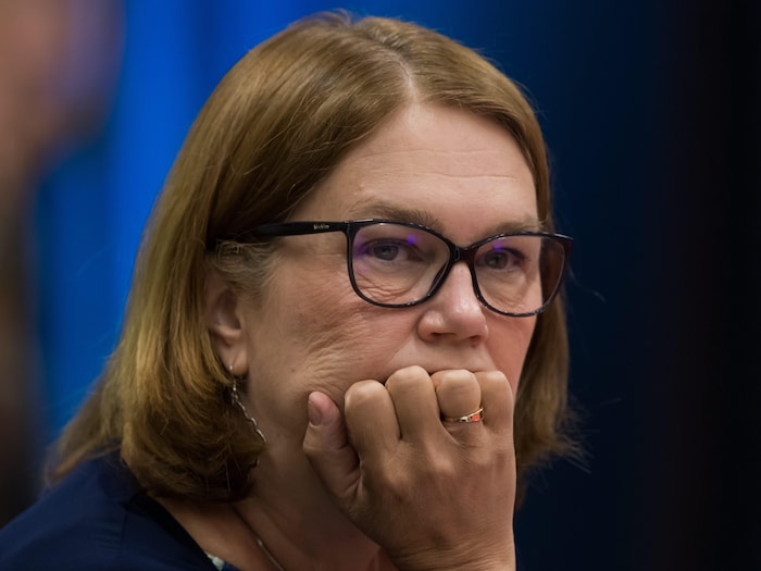 Jane Philpott affiche un air pensif.