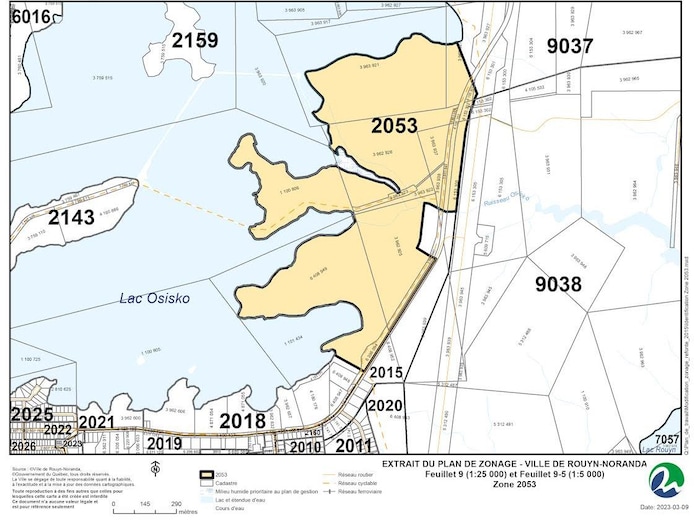 Québec injecte 1,3 million pour la valorisation du lac Osisko RadioCanada