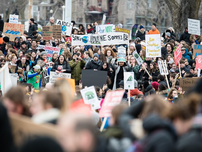Les étudiants ont marché par dizaines de milliers dans les rues de Montréal.