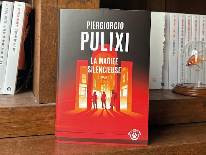 Photo de couverture de livre dans les tons rouges. 