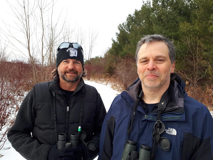 Andrew Couturier et Denis Lepage.