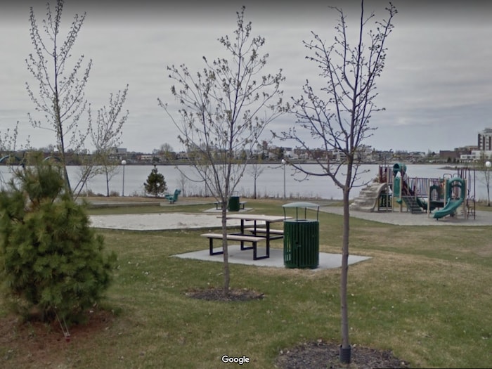 Le parc Trémoy, à Rouyn-Noranda, sur les bords du lac Osisko.