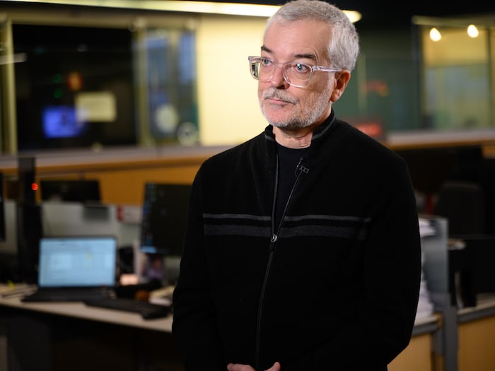 Pierre-Marcel Desjardins en entrevue.