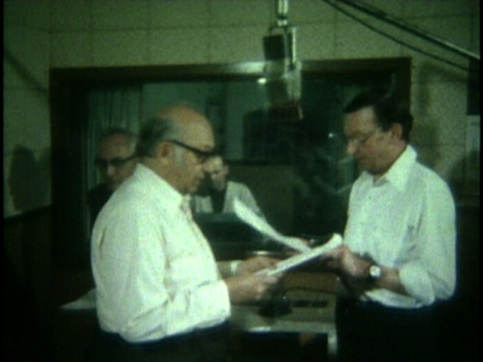 Les premiers studios de la radio CHFA.