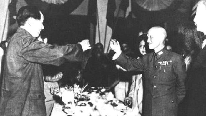 毛泽东和蒋介石