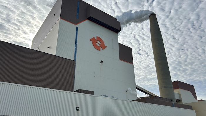 La centrale thermique de Belledune.