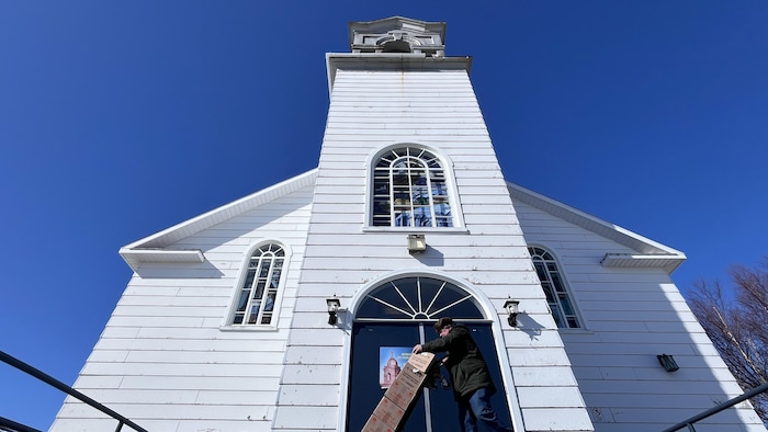 L'église Sacré-Cœur à Port-Cartier