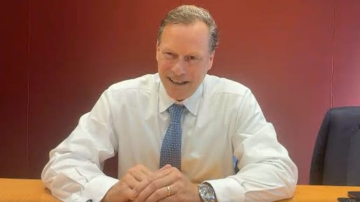 Patrick Gagnon est en entrevue avec Radio-Canada par visioconférence.