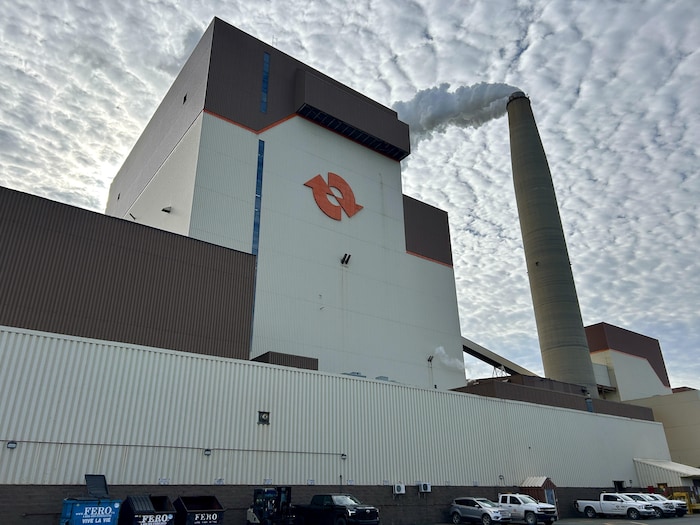 La centrale thermique de Belledune.