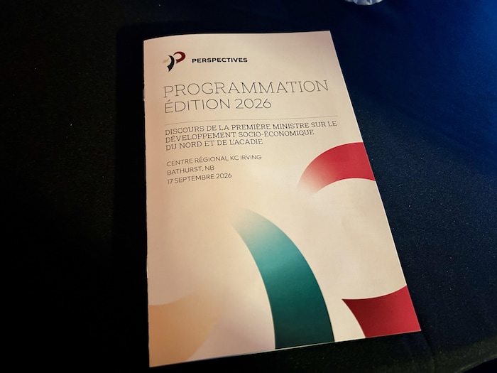 Une brochure de l’événement Perspectives.