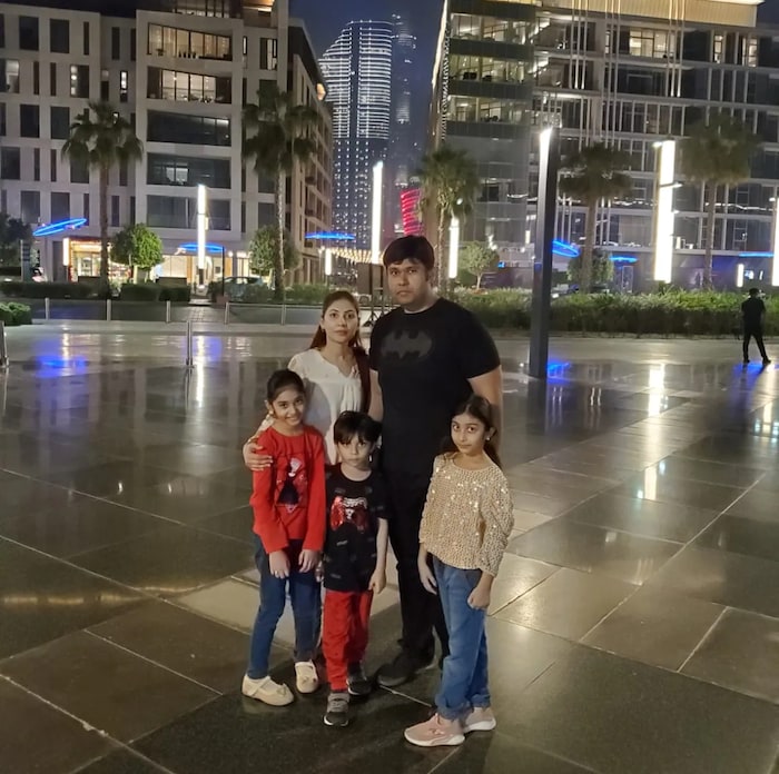 Abdul Hafeez Rasheed, who recently visited his family in Abu Dhabi, said he felt like not returning due to the ongoing delays in his PR application. 