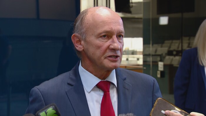 André Chabot, conseiller municipal à la Ville de Calgary, le 15 décembre 2025.
