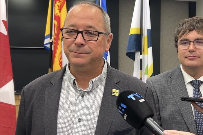 Éric Marquis, maire d'Edmundston.