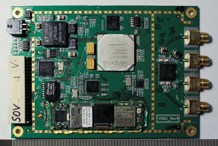 Une puce électronique.
