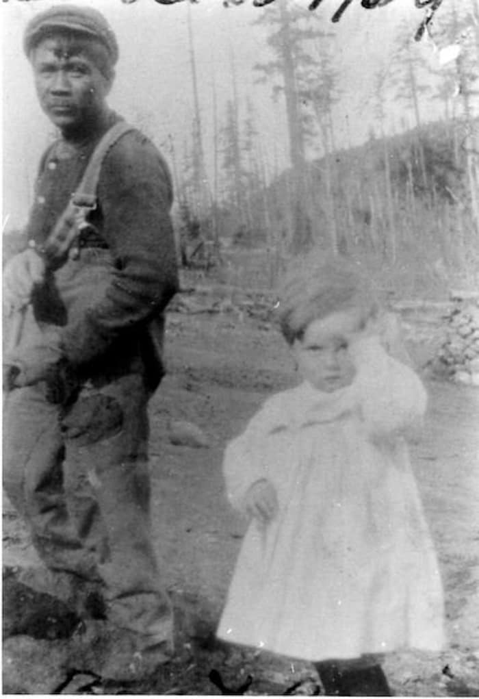  On the left is Ben Flores, beside a young girl. From the Bowen
Island archives.
PHOTO: CATHY BAYLY / BOWEN ISLAND MUSEUM AND ARCHIVES