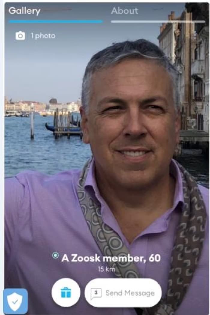 This is the stolen image used by the man who called himself Carl Pettersson in the online dating platform Zoosk that first caught Shelly Smith's attention. (Submitted)