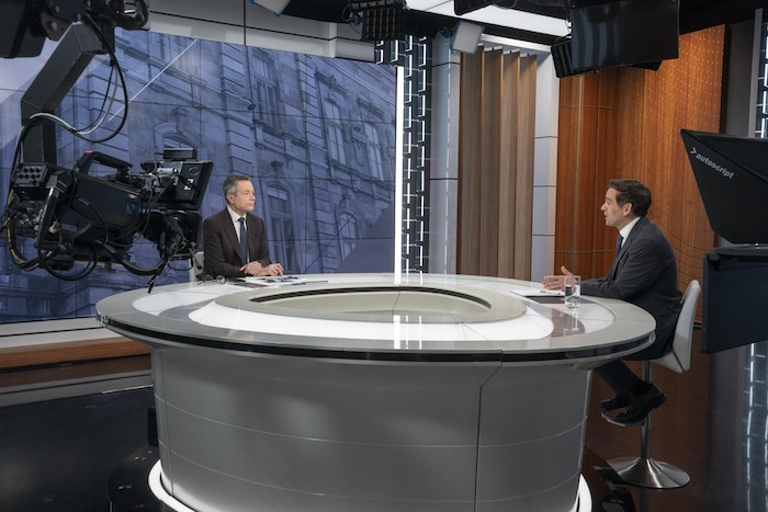 Charles Milliard en entrevue avec Sébastien Bovet.
