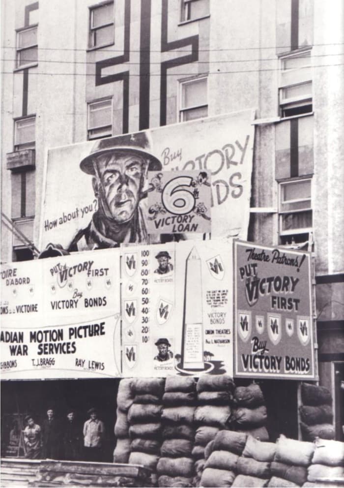 Le cinéma Alexander de Rouyn, durant la Deuxième Guerre mondiale
