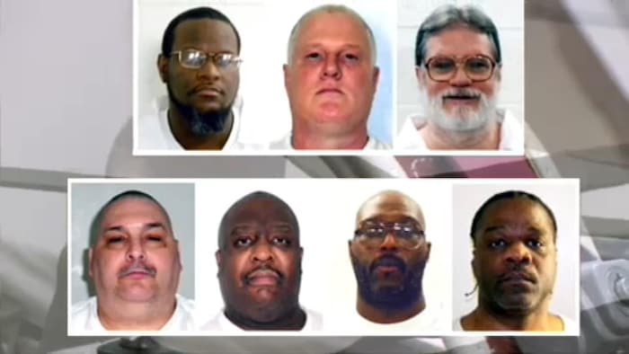 Les sept condamnés à mort qui doivent être exécutés ce mois-ci dans l'Arkansas