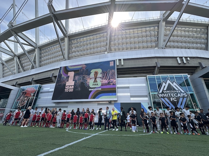 Le stade BC Place à Vancouver.