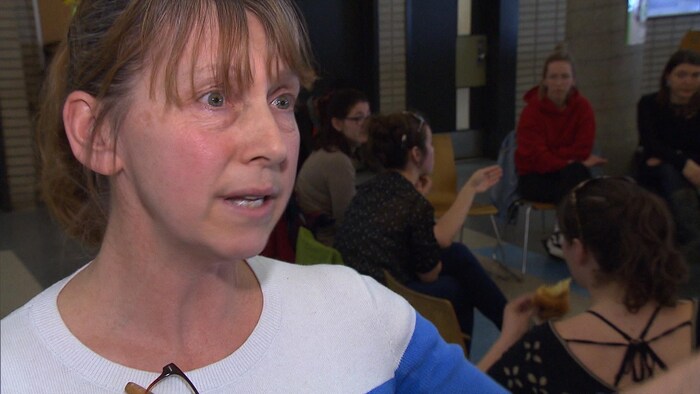 Nathalie Prindle, une enseignante à la Commission scolaire de Saint-Hyacinthe.