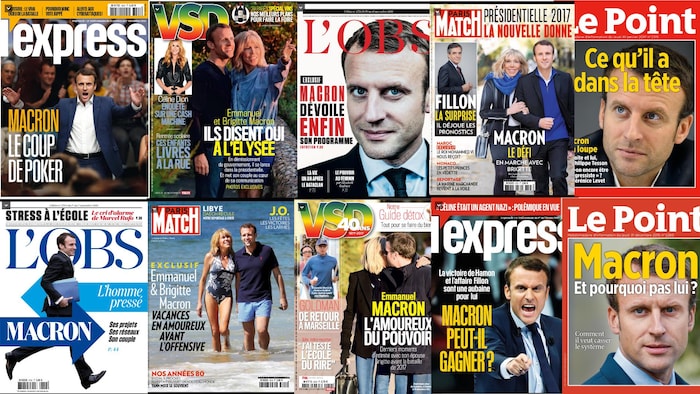 Emmanuel Macron est en quelques mois devenu la coqueluche des médias.
