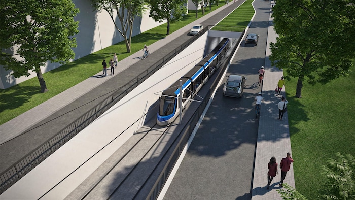 Esquisse du réseau structurant de transport en commun de la Ville de Québec