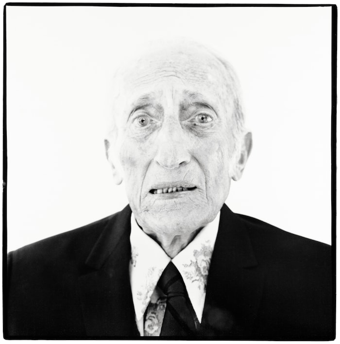 Portrait d'un homme âgé.