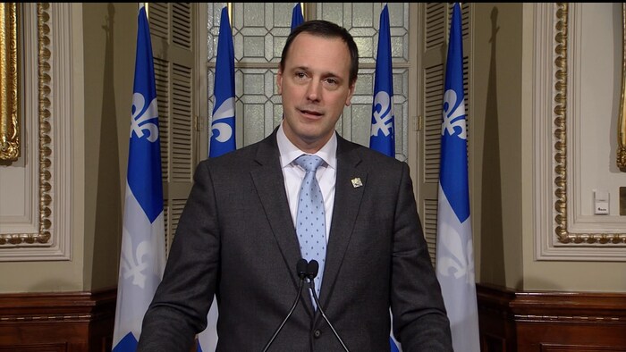Le ministre de l'Éducation du Québec, Jean-Francois Roberge.