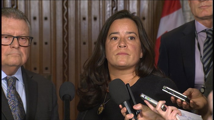 La ministre fédérale de la Justice, Jody Wilson-Raybould.