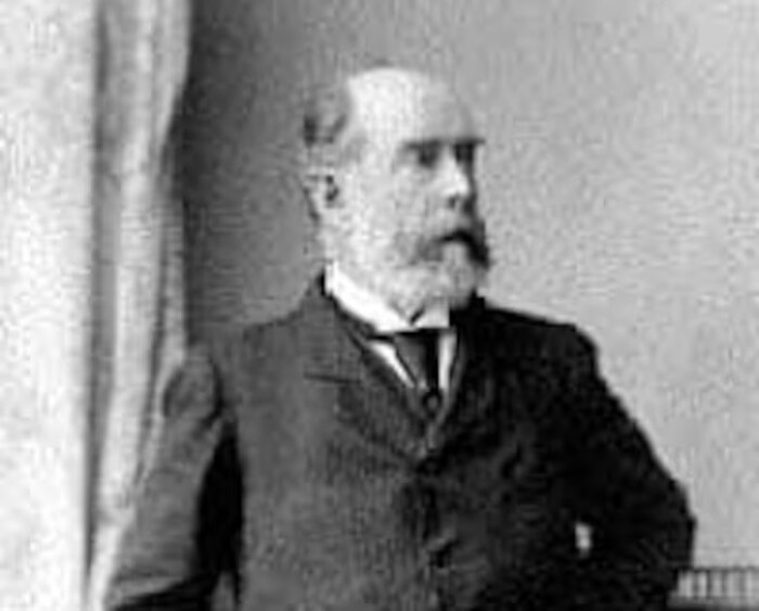 Une photo non datée de Joseph Trutch, premier lieutenant-gouverneur de la Colombie-Britannique.