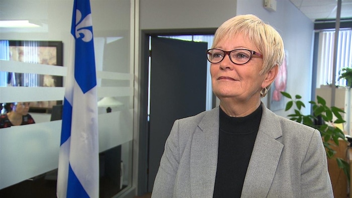 La députée du Parti québécois dans Duplessis, Lorraine Richard. 