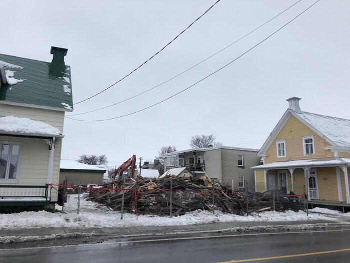 Au tour de SaintDenissurRichelieu de perdre une partie de son patrimoine RadioCanada