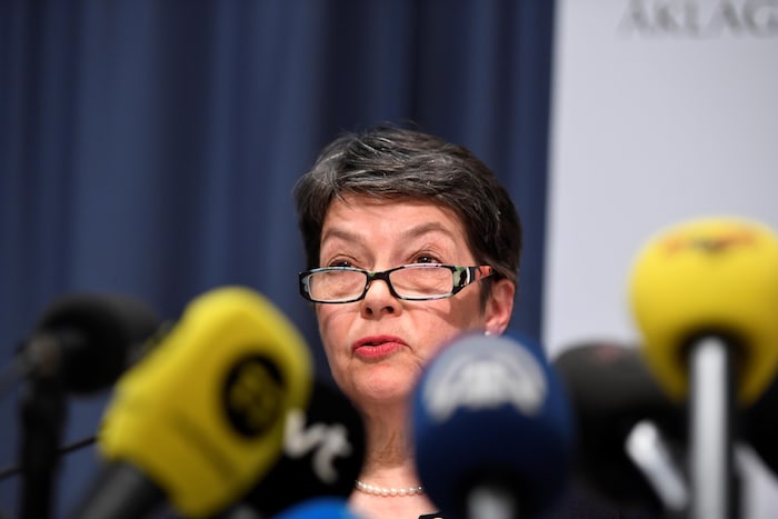 La procureure en chef de la justice suédoise, Marianne Ny