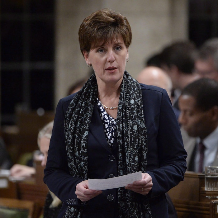 Marie-Claude Bibeau, ministre du Développement international et de la Francophonie