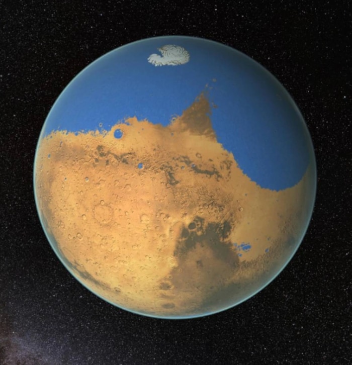 De l'eau liquide sur Mars | Radio-Canada