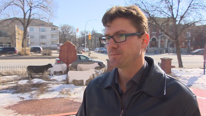 Le conseiller municipal Mathieu Allard voudrait voir une plus grande densification de Winnipeg.