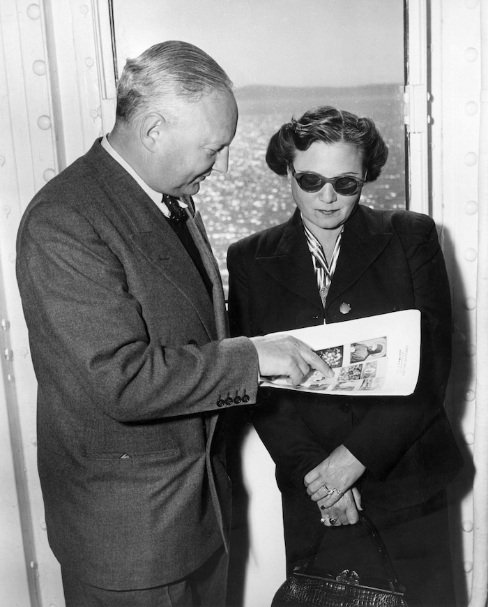 Max et Iris Stern, en 1952