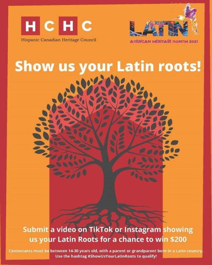 Bannière promotionnelle qui annonce l'événement TikTok. On y voit un dessin d'arbre superposé sur la silhouette d'une maison.