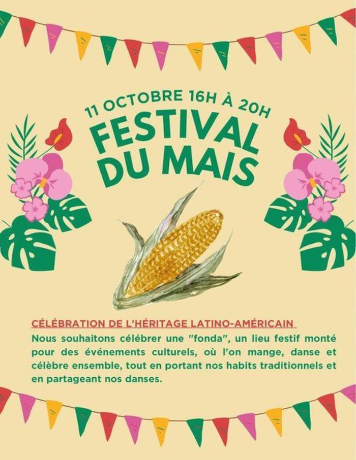 Afiche du Festival du maïs