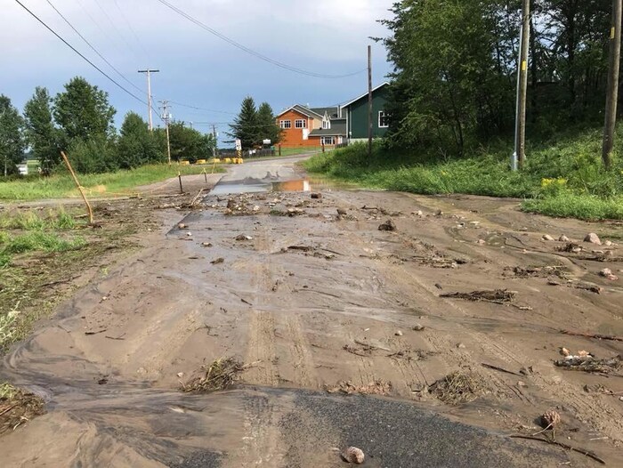 La météo cause des dégâts à Jonquière et Hébertville RadioCanada