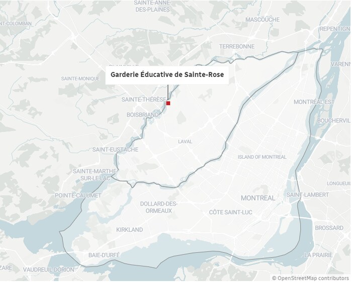 Snapshot ng Garderie Éducative de Sainte-Rose sa mapa.