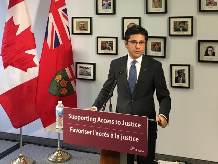 Yasir Naqvi, procureur général de l’Ontario