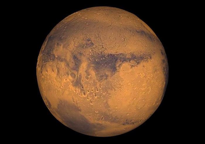 Photo de la planète Mars.