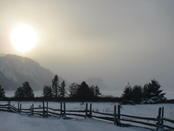 Sous la neige au Bic main image 0